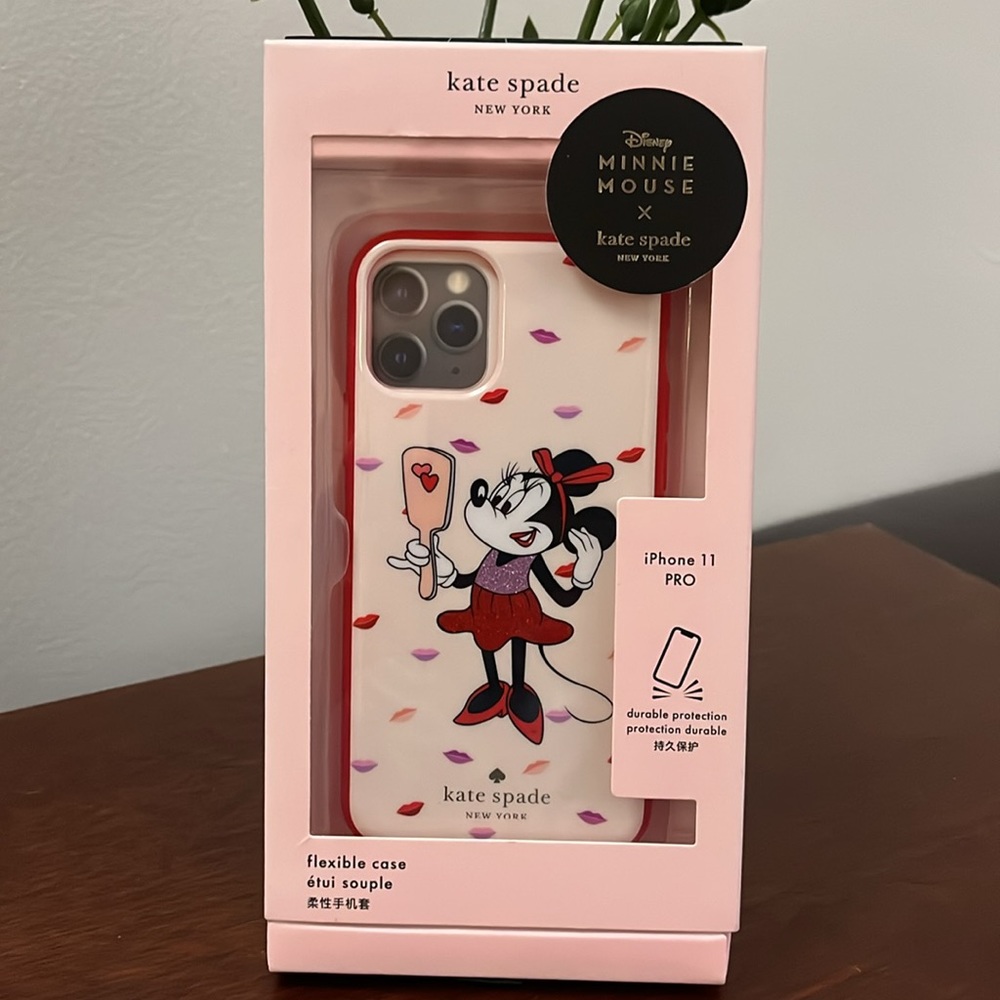 BRAND NEW-Disney Minnie Mouse x Kate Spade iPhone 11 PRO